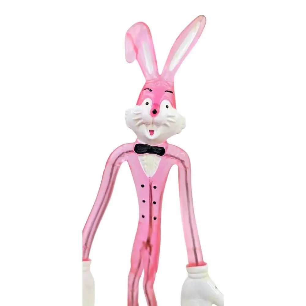 Vintage Bendable Toy Figure Cartoon Tuxedo Bunny Rabbit (3)